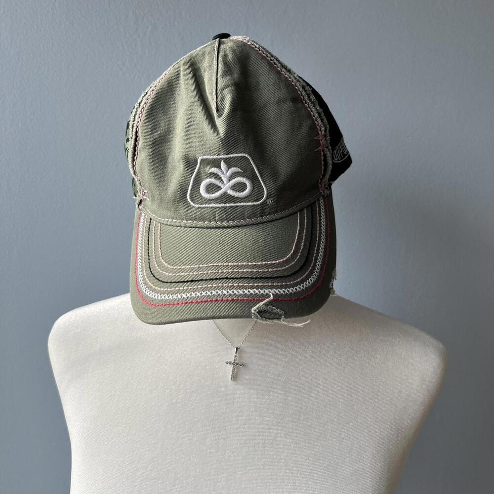 S.T. Dupont Women's Pink and Khaki Hat